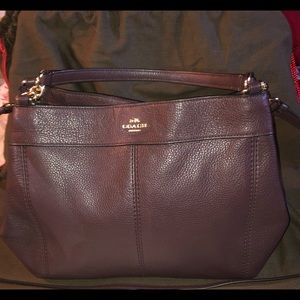 Like new COACH Lexy Shoulder Bag leather- please read description
